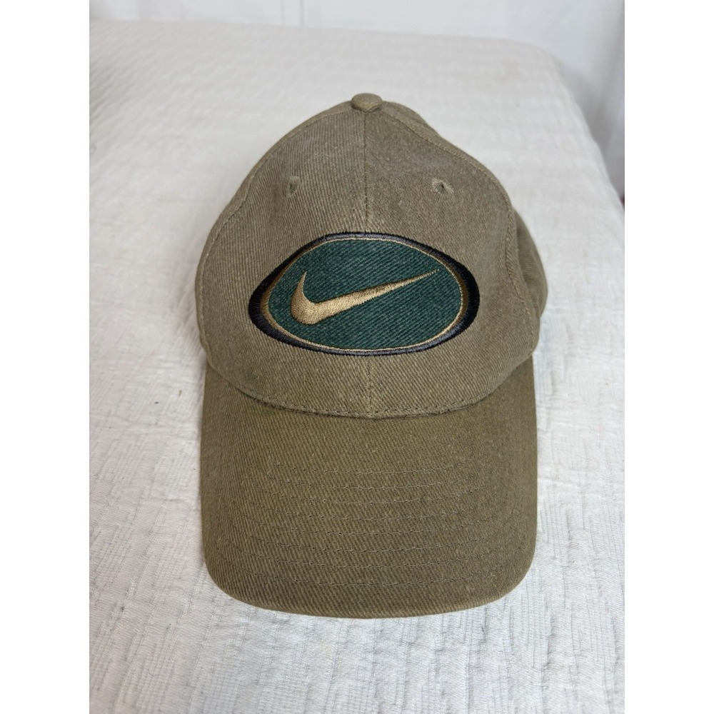 Nike Vintage 90's Strapback hat Green Rare
